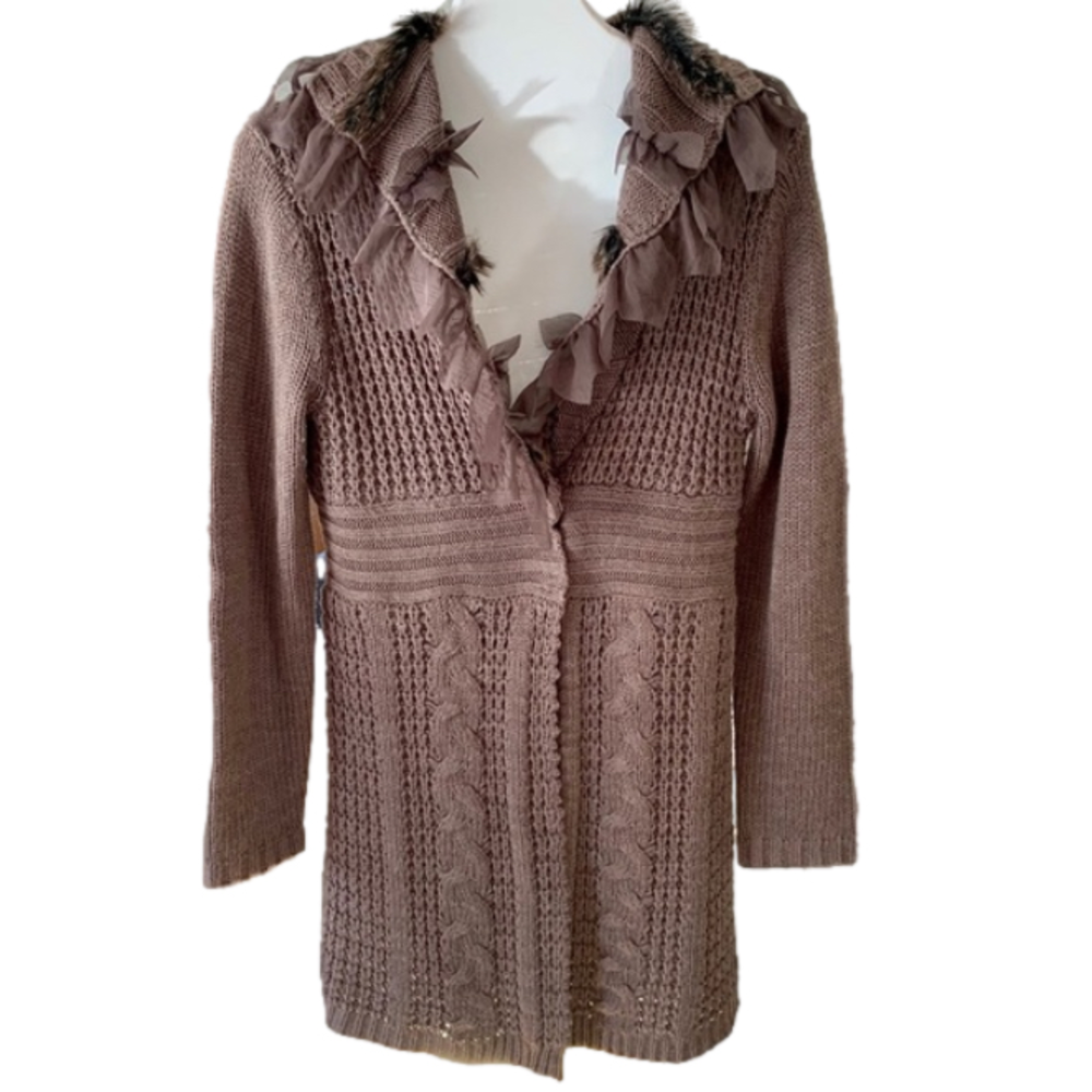 Cupio Long Sleeve Cardigan Sweater